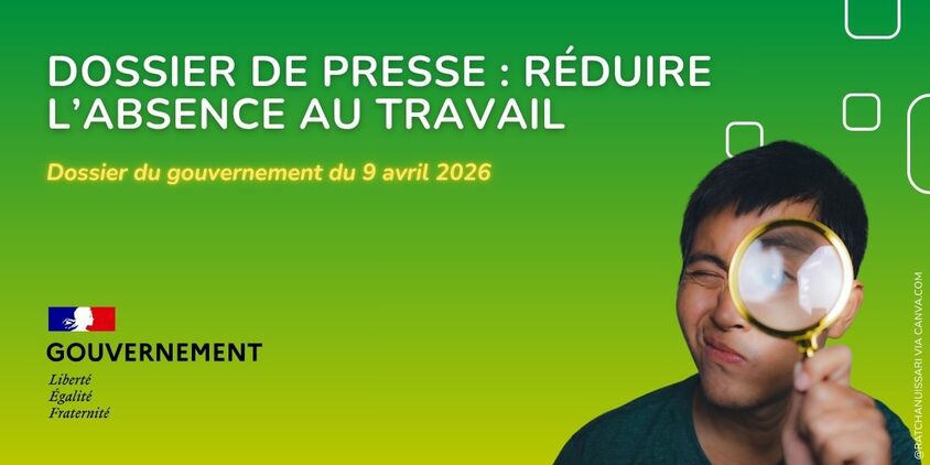Dossier de presse du gouvernement du 9 avril 2026
